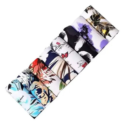 8 pair Men's soft, sexy Asian-themed boxer briefs